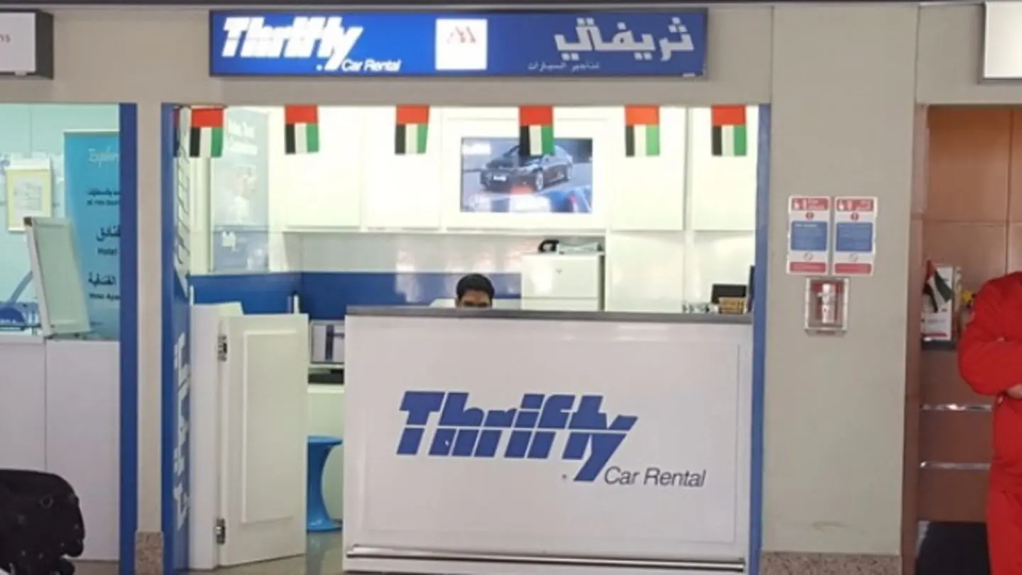thrifty car rental dxb airport terminal 1