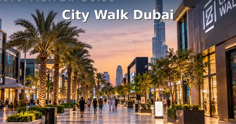 City Walk Dubai open-air shopping and entertainment destination
