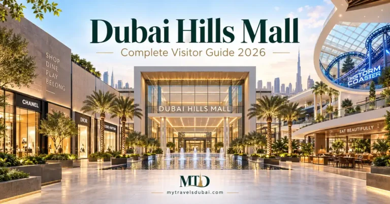 Dubai Hills Mall shopping and entertainment destination in Dubai