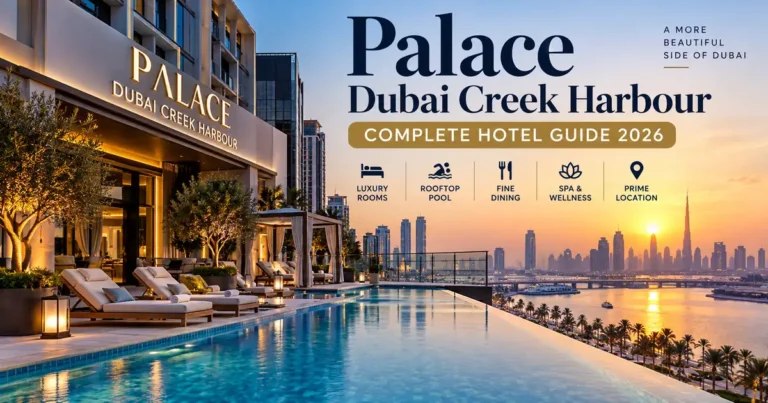 Palace Dubai Creek Harbour waterfront luxury hotel in Dubai